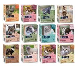 Bozita Cat Kot Pakiet Mix Smaków 12x370g 