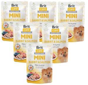 Brit Care Mini Pouch królik i łosoś 12x85g