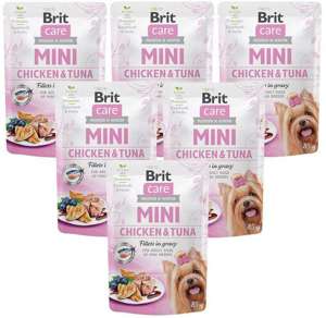 Brit Care Mini Pouch kurczak i tuńczyk 12x85g