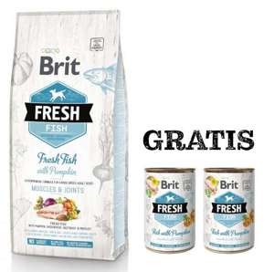 Brit Fresh Fish With Pumpkin Adult Large 12kg + 2 puszki GRATIS