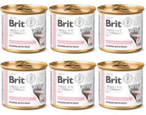 Brit Grain Free Veterinary Diet Cat Hypoallergenic 6x200g