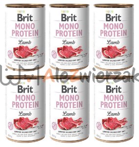 Brit Mono Protein z jagnięciną 6x400g 