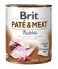 Brit Pate&Meat z królikiem 6x800g 