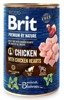 Brit Premium by Nature z kurczakiem 6x400g 