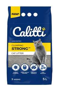 Calitti Strong Unscented żwirek bezzapachowy 5l