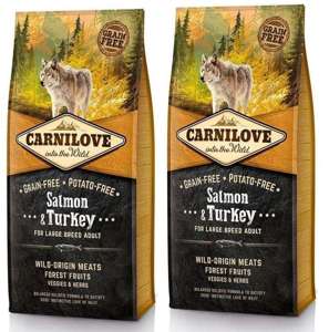 Carnilove Adult Large Salmon&Turkey 2x12kg