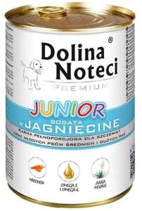 Dolina Noteci Premium Junior 400g Bogata w Jagnięcinę