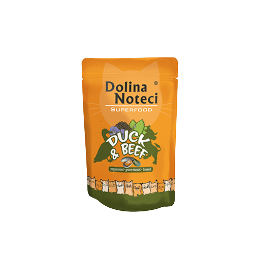 Dolina Noteci Superfood kaczka i wołowina 85g