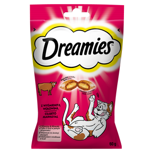 Dreamies z wyśmienitą wołowiną 60g