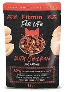 FITMIN Cat Kitten z kurczakiem 85g