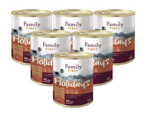 Family First Holidays z jagnięciną, wołowiną i ziemniakami 6x800g