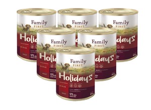 Family First Holidays z wołowiną i burakiem 6x800g