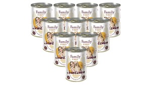 Family First z kurczakiem i burakami 12x400g