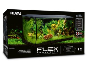 Fluval zestaw Flex 123L czarny