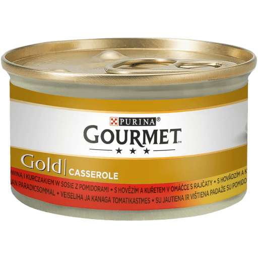 Gourmet Gold Casserole wołowina kurczak 24x85g