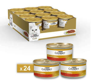 Gourmet Gold Casserole wołowina kurczak 24x85g