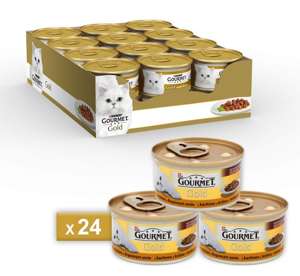 Gourmet Gold Casserole z kaczką i indykiem w sosie 24x85g