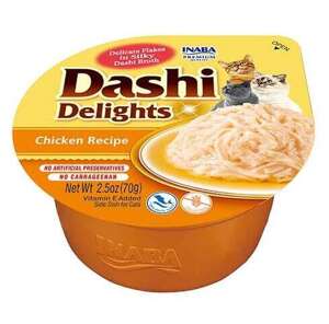 Inaba Cat Dashi Delights kurczak 4x70g