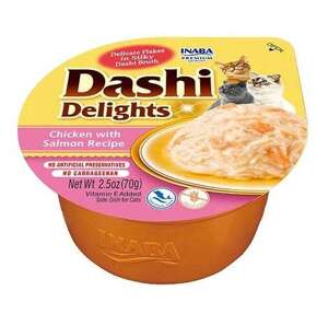 Inaba Cat Dashi Delights kurczak i łosoś 4x70g