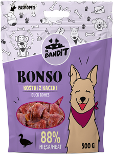 Mr. Bandit Bonso kostki z kaczki 500g