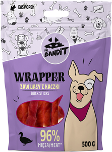 Mr. Bandit Wrapper zawijas z kaczki 500g