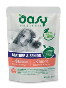 OASY Lifestage Senior Łosoś 85g