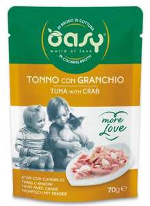 OASY More Love Tuńczyk z Krabem 12x70g 