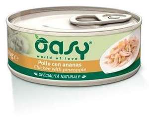 OASY Natural Adult Kurczak z ananasem 70g