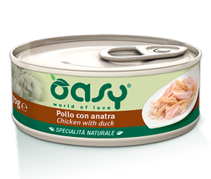 OASY Natural Adult Kurczak z kaczką 150g