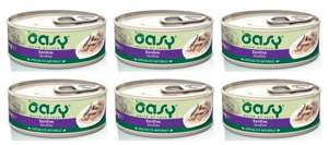 OASY Natural Adult Sardynki 6x150g