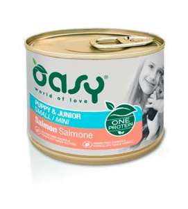 OASY Oneprotein Puppy Mini Łosoś 200g