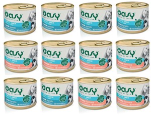 OASY Oneprotein Puppy Mini Mix Smaków 12x200g