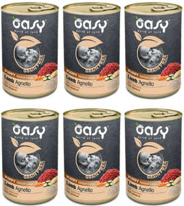 Oasy Grain Free Junior M/L z jagnięciną 6x400g