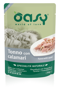 Oasy Natural Tuńczyk z kalmarami 70g