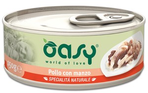 Oasy kurczak z wołowiną 70g