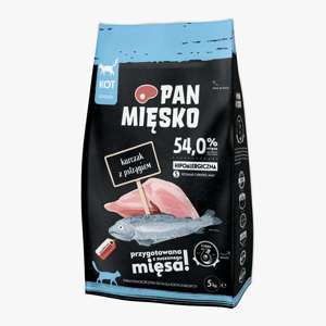 Pan Mięsko Kurczak z pstrągiem dla kota S 5kg