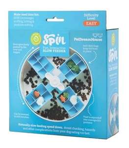 Pet Dreams House Spin Windmill Blue Easy miska interaktywna