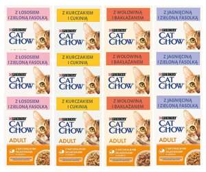 Purina Cat Chow ADULT Mix Smaków 12x85g 