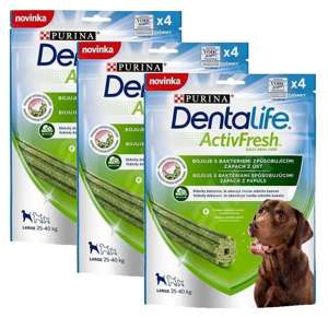 Purina DentaLife Activfresh L 12szt.426g 