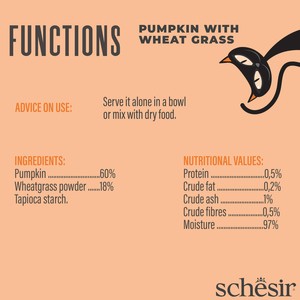 Schesir Functions Dodatek Trawienny Z Dynią I Zieloną Pszenicą 40g