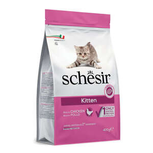 Schesir Suchy Kot Kitten Kurczak 400g