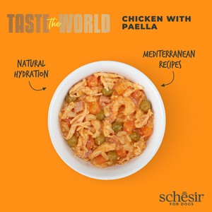 Schesir Taste The World Filety Kurczak Z Paella 150g