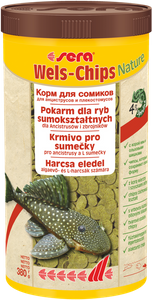 Sera Catfish Chips Nature 1.000 ml pokarm dla bocji i ryb sumokszt.ałtnych