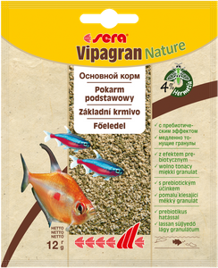 Sera Vipagran Nature saszetka 12g granulat pokarm podstawowy