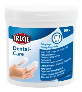 Trixie Dental Care czyste zęby nakładki na palce 50szt.