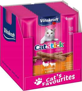 Vitakraft Cat Stick Mini Indyk i Jagnięcina 20x18g