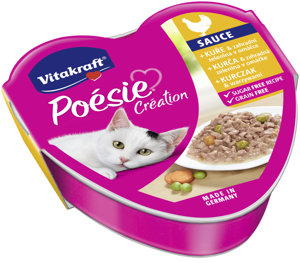 Vitakraft Poesie 85g SAUCE Kurczak z Warzywami