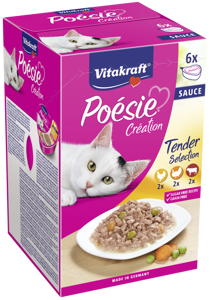 Vitakraft Poésie  Multipack szalki w sosie 6x 85g