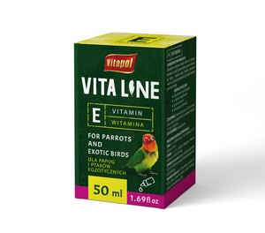 Vitapol vitaline witamina E dla papug i ptaków egzotycznych 50ml