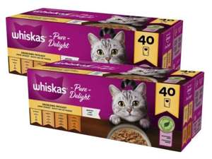 WHISKAS Drobiowe Frykasy w galaretce 80x85g 